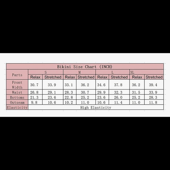 NWT Women Push Up Two Piece Bikini Swimsuits Padded Swimwear Bathing Suit - Picture 2 of 4